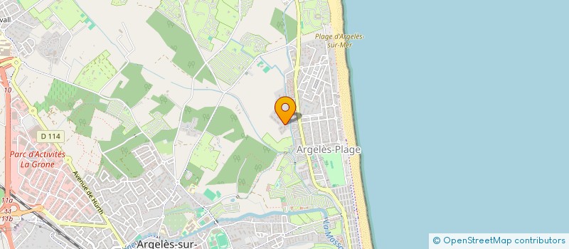 localisation de l'entreprise MONSIEUR VINCENT CAUSERET  ARGELES-SUR-MER