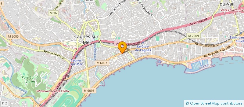 localisation de l'entreprise MONSIEUR VINCENT CENGIA à CAGNES-SUR-MER