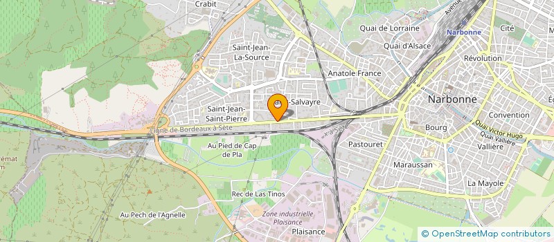 localisation de l'entreprise MONSIEUR VINCENT CERDAN à NARBONNE