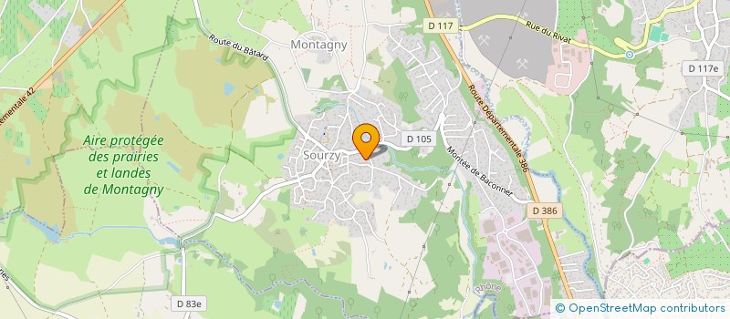 localisation de l'entreprise MONSIEUR VINCENT CERQUA  MONTAGNY