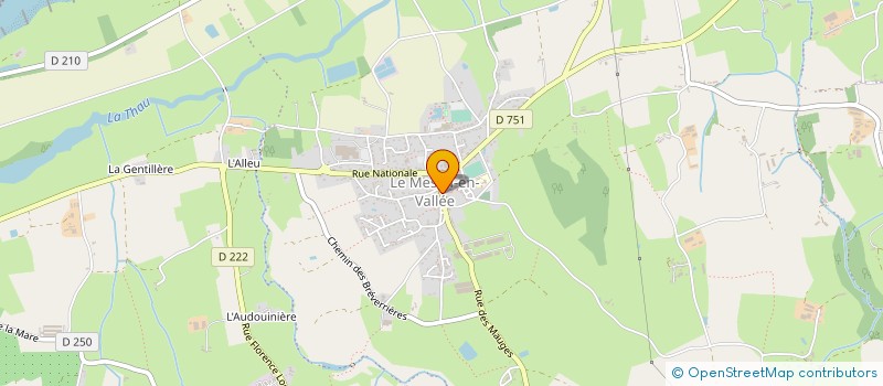 localisation de l'entreprise MONSIEUR VINCENT CESBRON à MAUGES-SUR-LOIRE