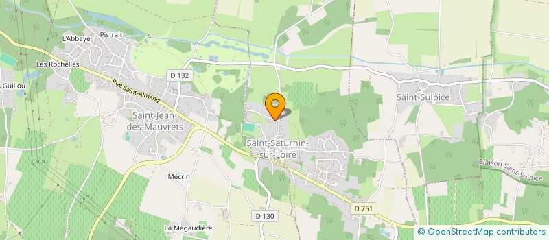 localisation de l'entreprise MONSIEUR VINCENT CHAILLOU à BRISSAC LOIRE AUBANCE