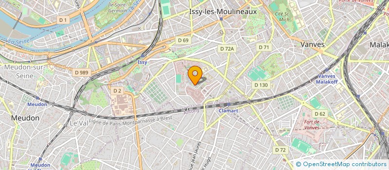 localisation de l'entreprise MONSIEUR VINCENT CHAILLOU à ISSY-LES-MOULINEAUX