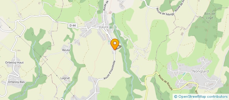 localisation de l'entreprise MONSIEUR VINCENT CHAMBRELANT  VAULX