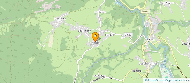 localisation de l'entreprise MONSIEUR VINCENT CHAMIOT  ARITH