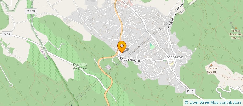 localisation de l'entreprise MONSIEUR VINCENT CHANIOLLEAU  ROCBARON