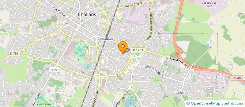 localisation de l'entreprise MONSIEUR VINCENT CHANSON à CHALLANS