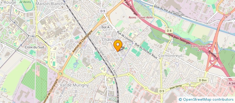 localisation de l'entreprise MONSIEUR VINCENT CHARON  REIMS