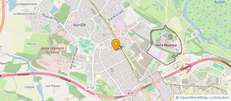 localisation de l'entreprise MONSIEUR VINCENT CHARRAULT à AVRILLE