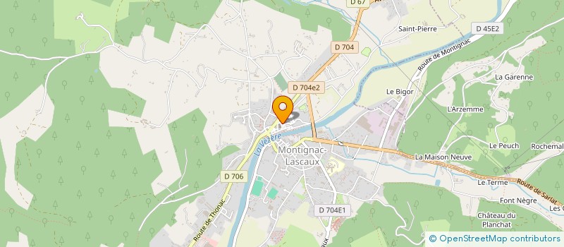 localisation de l'entreprise MONSIEUR VINCENT CHASSAING à MONTIGNAC-LASCAUX