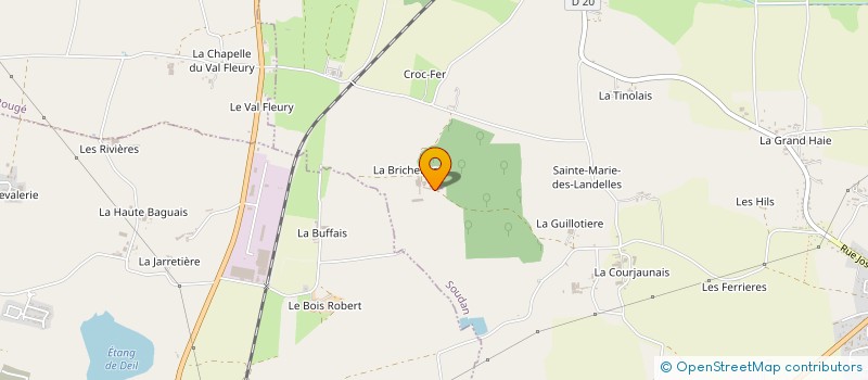 localisation de l'entreprise MONSIEUR VINCENT CHATELLIER à SOUDAN