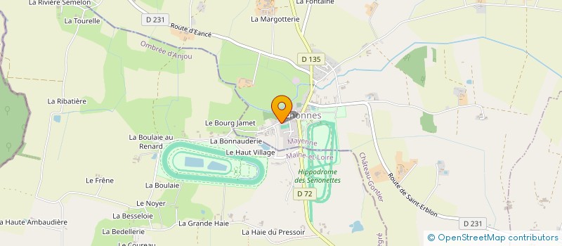localisation de l'entreprise MONSIEUR VINCENT CHATELLIER à SENONNES