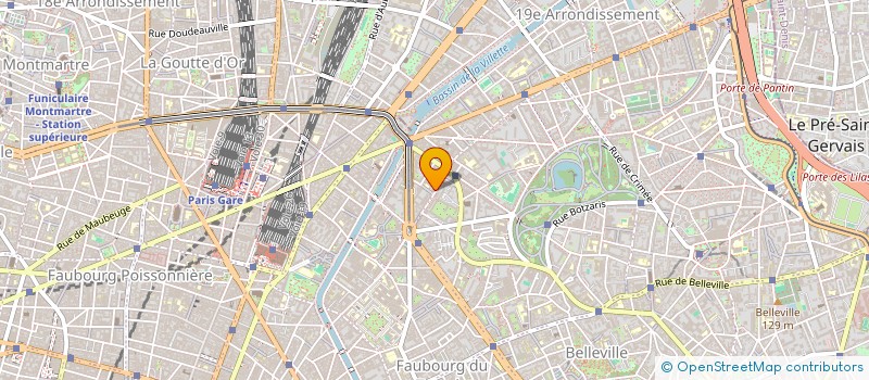 localisation de l'entreprise MONSIEUR VINCENT CHAVANES  PARIS