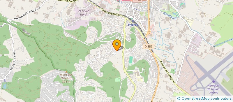 localisation de l'entreprise MONSIEUR VINCENT CHAZAL à HYERES