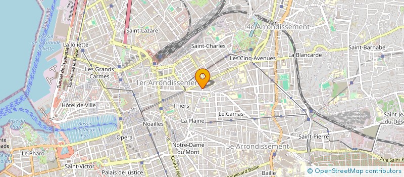 localisation de l'entreprise MONSIEUR VINCENT CHEMIN à MARSEILLE