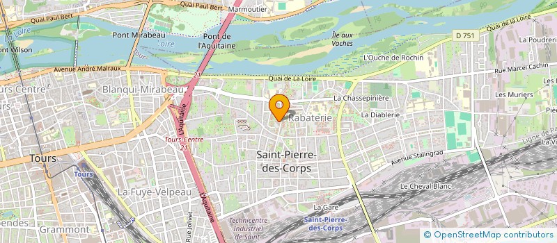 localisation de l'entreprise MONSIEUR VINCENT CHEMLALI  SAINT-PIERRE-DES-CORPS