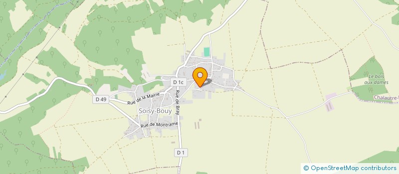 localisation de l'entreprise MONSIEUR VINCENT CHENAULT  SOISY-BOUY