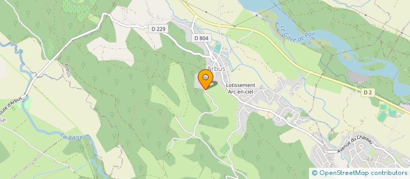 localisation de l'entreprise MONSIEUR VINCENT CHENET  AUBIN