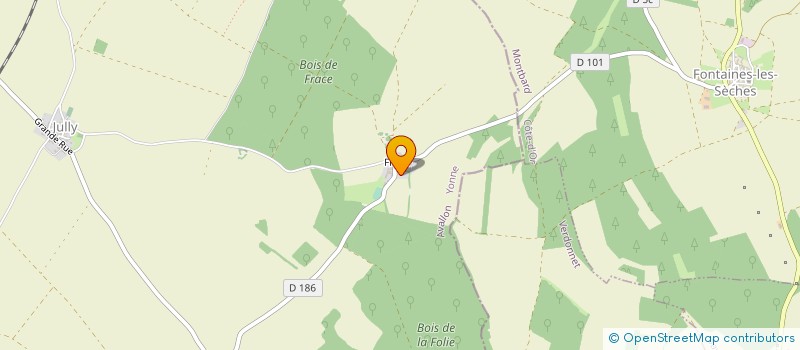 localisation de l'entreprise MONSIEUR VINCENT CHENU  JULLY