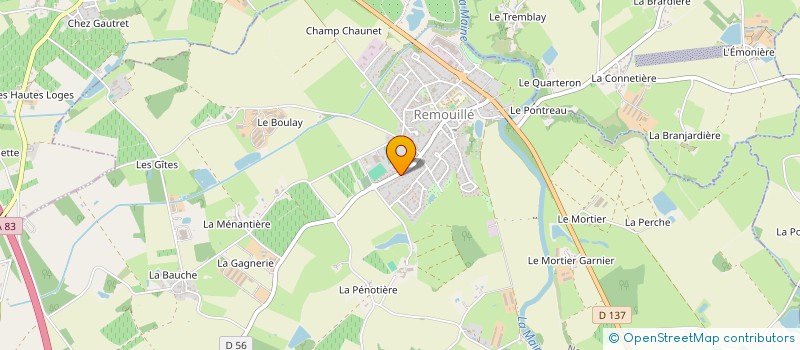 localisation de l'entreprise MONSIEUR VINCENT CHERUEL  REMOUILLE