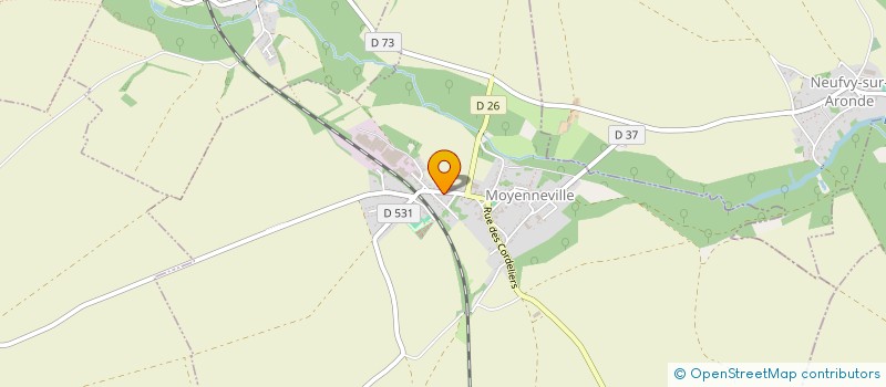 localisation de l'entreprise MONSIEUR VINCENT CHEVALLIER  MOYENNEVILLE