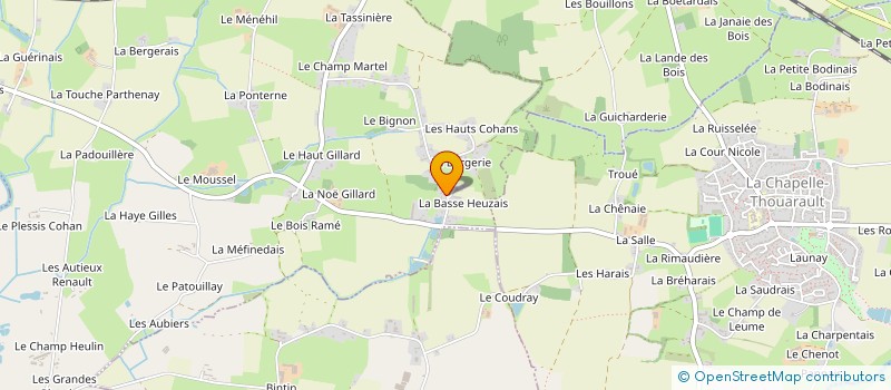 localisation de l'entreprise MONSIEUR VINCENT CHEVRIER  BRETEIL