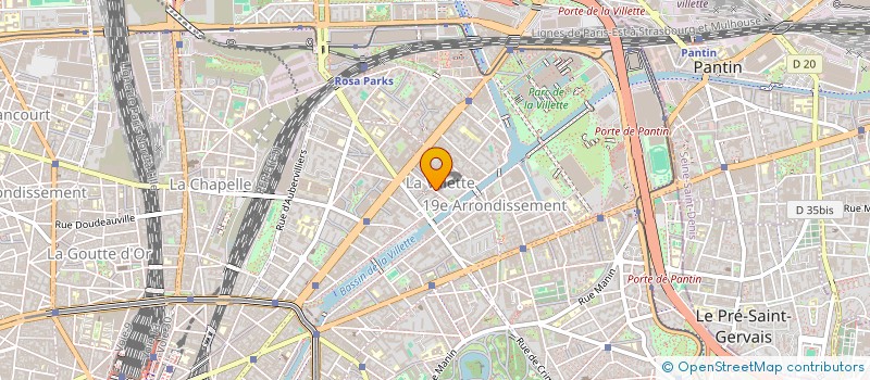 localisation de l'entreprise MONSIEUR VINCENT CHIROL  PARIS