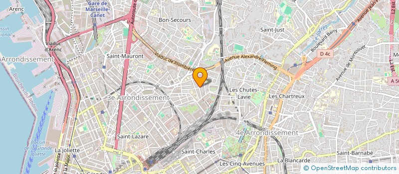 localisation de l'entreprise MONSIEUR VINCENT CHIRON à MARSEILLE