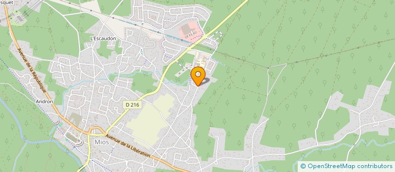 localisation de l'entreprise MONSIEUR VINCENT CHOLLET  MIOS