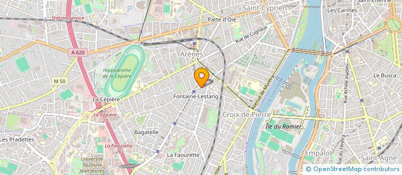localisation de l'entreprise MONSIEUR VINCENT CHRIOL  TOULOUSE