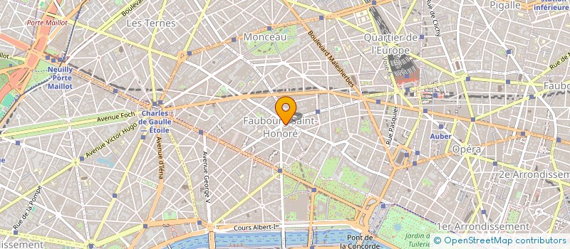 localisation de l'entreprise MONSIEUR VINCENT CHRISTOPHE  PARIS