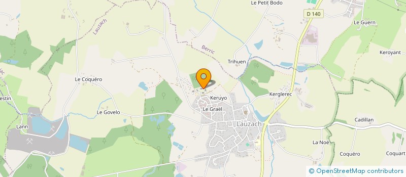 localisation de l'entreprise MONSIEUR VINCENT CHRISTOPHE  ARZAL