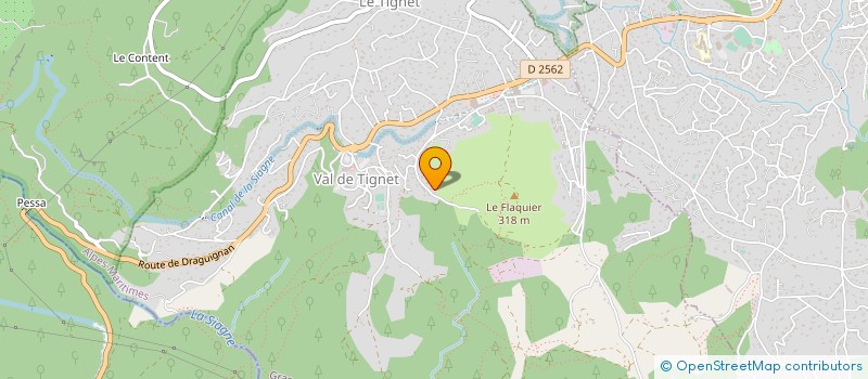 localisation de l'entreprise MONSIEUR VINCENT CICCONE à LE TIGNET