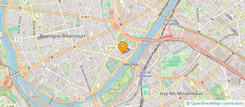 localisation de l'entreprise MONSIEUR VINCENT CIROTTEAU à BOULOGNE-BILLANCOURT