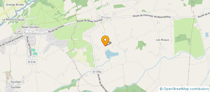 localisation de l'entreprise MONSIEUR VINCENT CLAIR  PISIEU