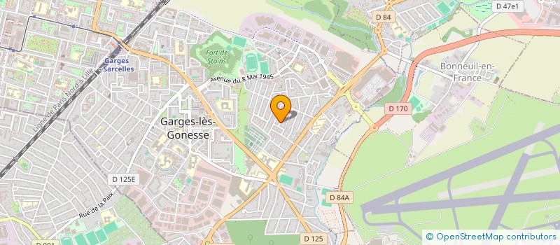 localisation de l'entreprise MONSIEUR VINCENT CLAIRE  GARGES-LES-GONESSE