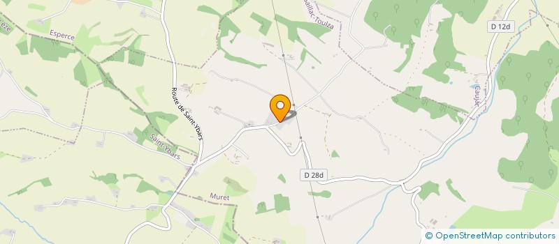 localisation de l'entreprise MONSIEUR VINCENT CLANET  GAILLAC-TOULZA