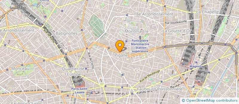 localisation de l'entreprise MONSIEUR VINCENT CLEMENT  PARIS