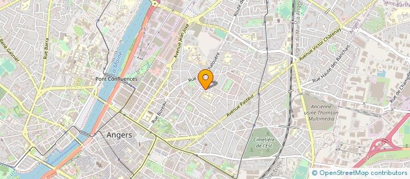 localisation de l'entreprise MONSIEUR VINCENT COCHARD  ANGERS