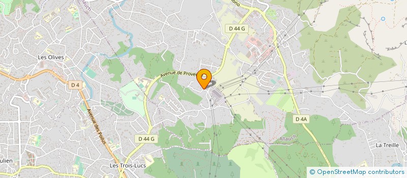 localisation de l'entreprise MONSIEUR VINCENT COCHINI  ALLAUCH