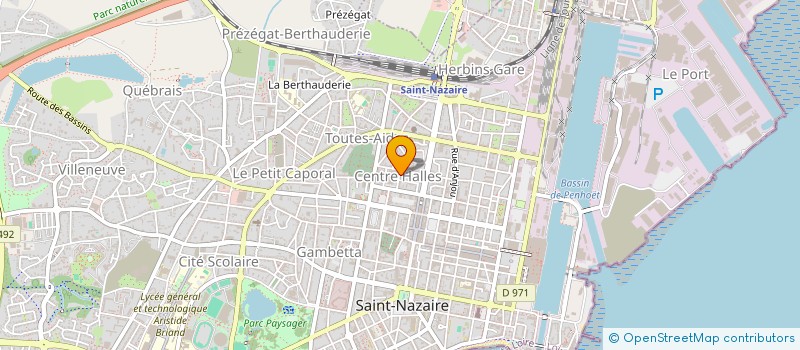 localisation de l'entreprise MONSIEUR VINCENT COCHO à SAINT-NAZAIRE