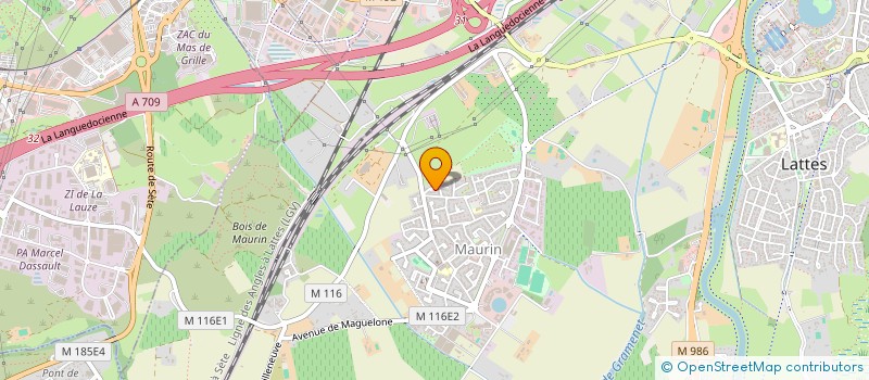 localisation de l'entreprise MONSIEUR VINCENT COL DIT MARCADANTI  LATTES