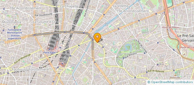 localisation de l'entreprise MONSIEUR VINCENT COLBEAUX  PARIS