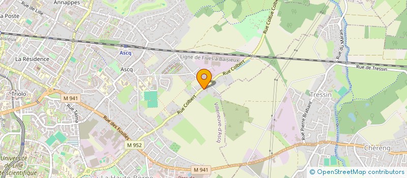 localisation de l'entreprise MONSIEUR VINCENT COLIN à VILLENEUVE-D'ASCQ