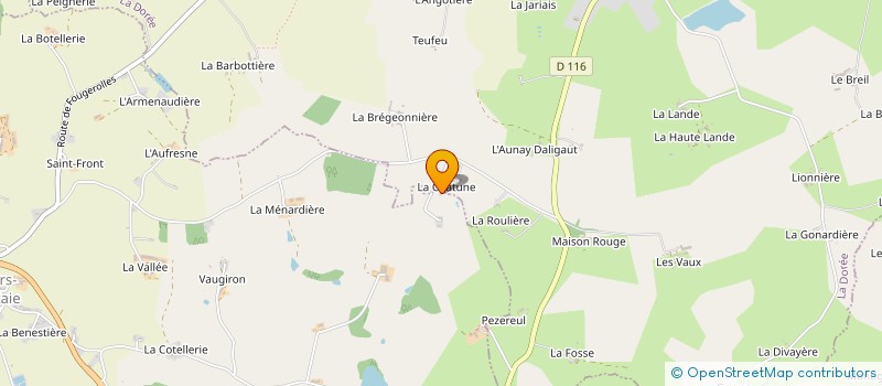 localisation de l'entreprise MONSIEUR VINCENT COLIN  SAINT-MARS-SUR-LA-FUTAIE