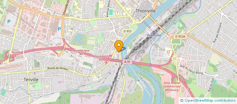 localisation de l'entreprise MONSIEUR VINCENT COLLET à THIONVILLE