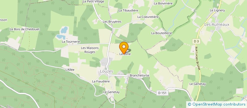 localisation de l'entreprise MONSIEUR VINCENT COLLIN à LOUZES