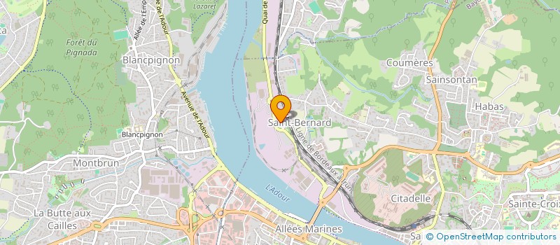 localisation de l'entreprise MONSIEUR VINCENT COLLINET à BAYONNE