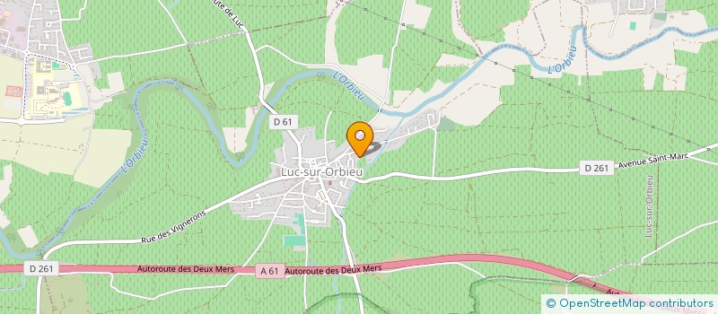 localisation de l'entreprise MONSIEUR VINCENT COLOMER  TUCHAN