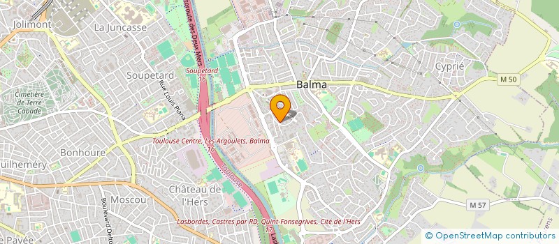 localisation de l'entreprise MONSIEUR VINCENT COMPAIN à BALMA